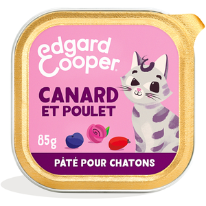Edgard & Cooper Kitten Pâté sans céréales 85 g pour chaton - canard, pouletVendu parzooplus-be
