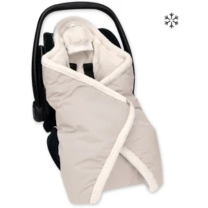 BEMINI Voetenzak - Biside 0-12m - Pady rainy + teddy - Neutral pas cher