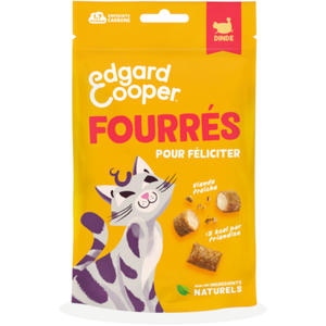 60g Edgard & Cooper Fourrés pour chat pas cher