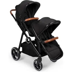 BANINNI Luiz - Poussette Double - De 0 à 36 mois - Jusqu'à 22Kg - Noir
