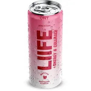 Boisson énergétique QNT Matcha Raspberry Rose 250 ml pas cher