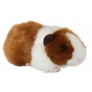 Peluche 18 Cm - Cochon D'inde Brun - Living Nature pas cher
