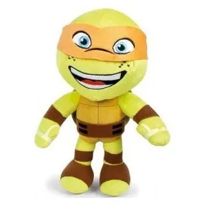 Peluche Geante Tortues Ninja Orange : Michelangelo 60 Cm - Grande Pelu... pas cher