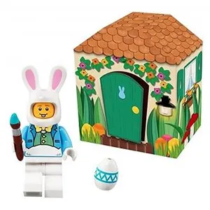 Lego 5005249 Le clapier du lapin de Paques pas cher