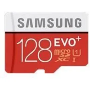 Carte mémoire microSDXC UHS-I Samsung 128Go EVO plus 80MB/s pas cher