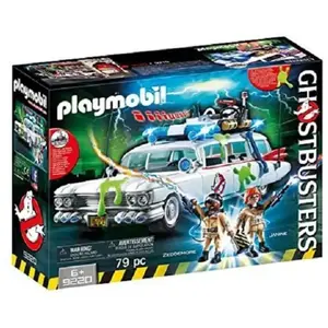 Jeu Ghostbusters PLAYMOBIL 9220 - Véhicule Ecto-1 et 4 personnages Gho...Vendu parcdiscount