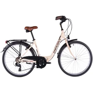 CYCLES-ELEVEN VÉLO ELEVEN OUTDOOR EXPERIENCE 26" MADAME 7V CRÈME BRILLANT UNIQUE