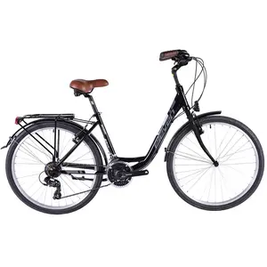 CYCLES-ELEVEN VÉLO ELEVEN OUTDOOR EXPERIENCE 26" MADAME 7V NOIR BRILLANT UNIQUE