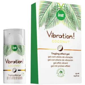 Intt Liquid Vibrator Coconut 100% Vegan Heat Effect 15 ml pas cher
