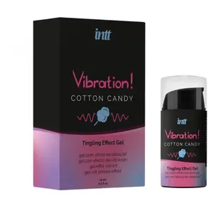 INTT - Vibration Cotton Candy Tintelende Gel - 15 ml pas cher