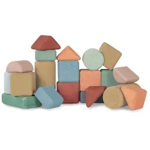 Korko - Small Architects - 20 Bouwblokken - Kurk pas cher