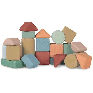 Korko Coffret De Blocs De Construction En Liège - 20 Pcs pas cher