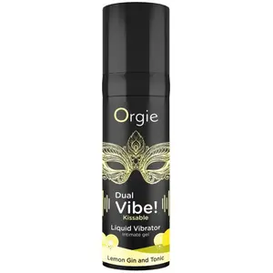 Orgie - Dual Vibe Liquid Vibrator Lemon Gin & Tonic pas cher