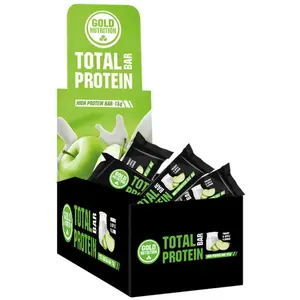 Gold Nutrition Boîte De Barres Protéinées Total Yaourt&pomme 46g 15 Un... pas cher