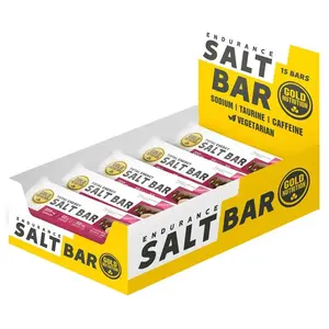 Gold Nutrition Boîte De Barres énergétiques Endurance Salt Noix De Caj... pas cher