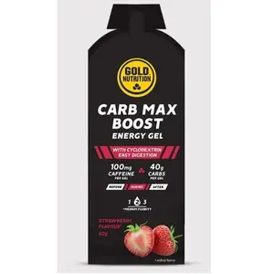 Gold Nutrition Boîte De Gels énergétiques Carbmax Neutral 60g 16 Unités pas cher