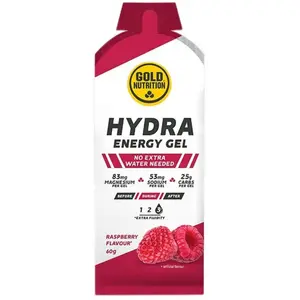 Gold Nutrition Boîte De Gels énergétiques Hydra Framboise 60g 16 Unité... pas cher