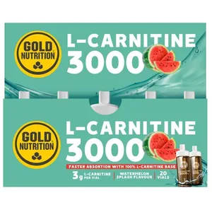 GOLDNUTRITION L-Carnitine 3000 20 ampoules - Pastèque