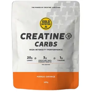 Gold Nutrition Créatine +glucides En Poudre Orange 600g pas cher