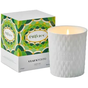 Claus Porto Geurkaars Feuille verte d'Alface Bougie parfumée - 270 gr pas cher