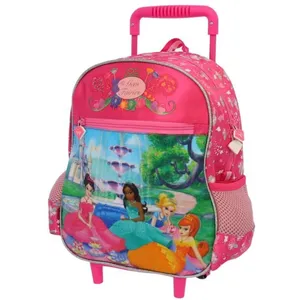 Sac à dos à roulettes maternelle Princesse Fairies 30 CM pas cher
