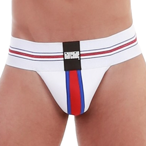 Jockstrap Denis Blanc blanc M pas cher