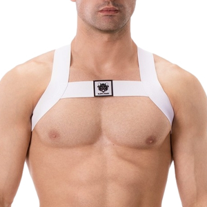 Harnais élastique Leonsh Blanc blanc M pas cher