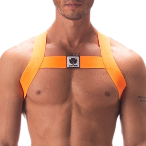 Harnais élastique Leonsh Orange Neon orange S