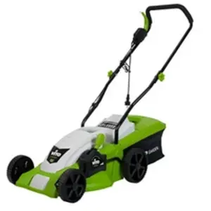 Tondeuse électrique - VITOGARDEN - 1400W - Coupe 34cm - Hauteur de coupe 25-60mm - Bac 35L pas cher