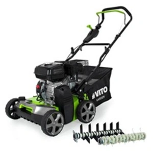VITO Scarificateur Démousseur Thermique 5,4CV 212cm3 Largeur coupe 40c... pas cher
