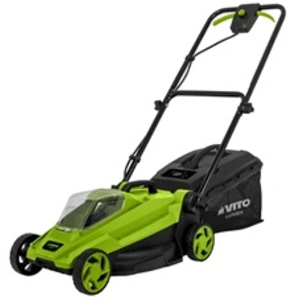Tondeuse sans fil à batterie 20V - VITO - Largeur 320mm - Bac 30L - 3 hauteurs de coupe pas cher
