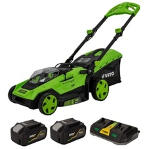 Tondeuse à batterie - VITO - 40V - Moteur Brushless - Largeur 40cm - Bac 40L