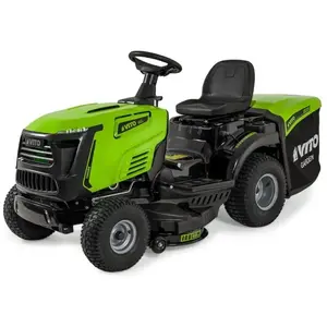 VITO Tracteur Tondeuse à Gazon 10.5CV 452Cm3 avec Transmission Hydrostatiqu... pas cher