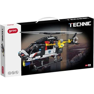 Giros Jeu De Construction D´hélicoptère Swat Technique pas cher