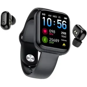 CHANGM Montre Connectée X5 2-en-1 TWS Ecouteurs Sans Fil Bluetooth 154...Vendu parcdiscount