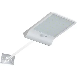 ENSOLEILLE Lampe Solaire Exterieur 36 led Détecteur de Mouvement Lumière Dimmable avec Télécommande Sans Fil Étanche Lampe Solaire pour Porte Couloir Patio
