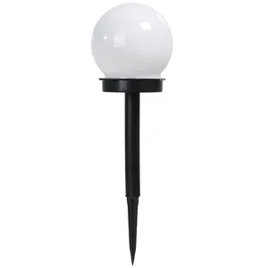 Ensoleille - Ensemble de 2 boules solaires led, éclairage extérieur, é...