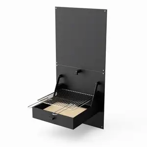 Tuozi - Barbecue de Construction à Bois et Charbon Modèle wall iBBQ av... pas cher