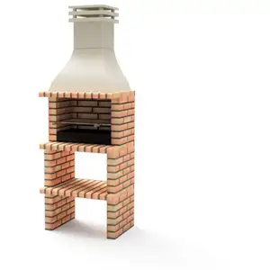 Maestro Ferretero - movelar - Barbecue Préfabriqué à Bois et Charbon M...