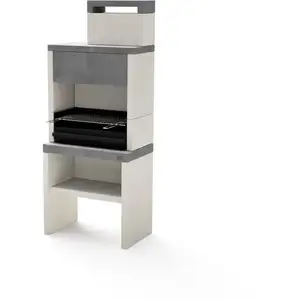 Movelar - tuozi - Barbecue de Construction à Bois et Charbon Modèle pl...