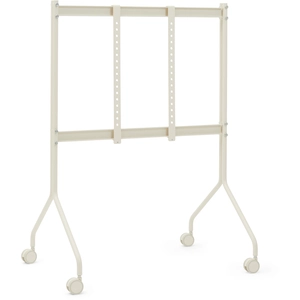 Supports TV Pedestal Moon Rollin Blanc pas cher