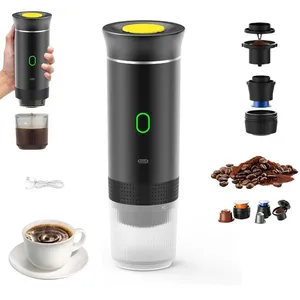 UVERBON Machine à café à capsules portable, machine à café 3 en 1 12V,... pas cher