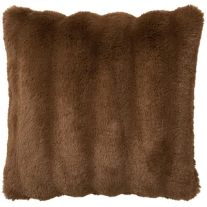 Lærke sierkussen 45×45cm imitatiebont bruin. pas cher