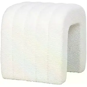 EBUY24 Colma pouf blanc.Vendu pargalaxus