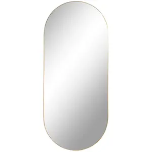 House Nordic Miroir ovale Daisy Laiton pas cher