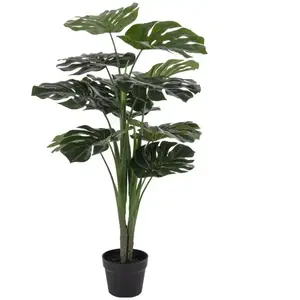 442809  House Nordic Plante artificielle Monstera 90 cm Vert pas cher