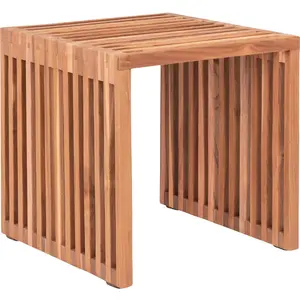 EBUY24 Pego table basse , table d'angle teck. pas cher