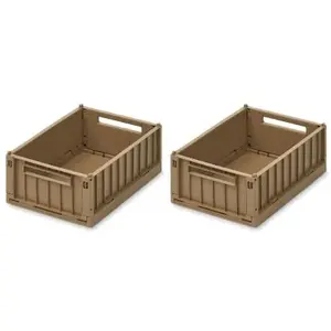 Liewood - Caisse pliable Weston S 2-pack Oat - Liewood pas cher