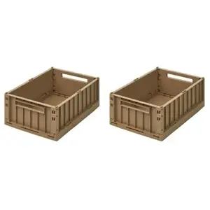 Liewood Kratjes Weston Medium - Oat (set van 2) pas cher