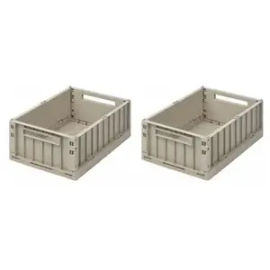 Liewood - Caisse pliable Weston M 2 pack Sandy - Liewood pas cher